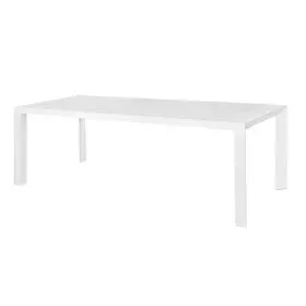 Tavolo da Pranzo Io Bianco Alluminio 240 x 100 x 75 cm di BigBuy Home, Tavoli standard - Rif: S8700676, Prezzo: 589,88 €, Sco...