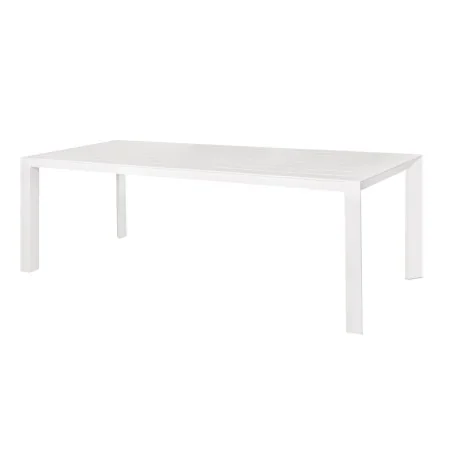 Dining Table Io White Aluminium 240 x 100 x 75 cm by BigBuy Home, Dining Tables - Ref: S8700676, Price: 589,88 €, Discount: %