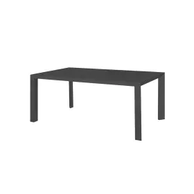 Dining Table Io Graphite Aluminium 180 x 100 x 75 cm by BigBuy Home, Dining Tables - Ref: S8700677, Price: 482,63 €, Discount: %