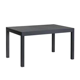 Dining Table Thais Graphite Aluminium 135 x 90 x 74 cm by BigBuy Garden, Dining Tables - Ref: S8700691, Price: 525,53 €, Disc...