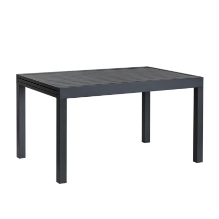 Table de Salle à Manger Thais Graphite Aluminium 135 x 90 x 74 cm de BigBuy Garden, Tables de jardin - Réf : S8700691, Prix :...