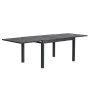 Table de Salle à Manger Thais Graphite Aluminium 135 x 90 x 74 cm de BigBuy Garden, Tables de jardin - Réf : S8700691, Prix :...