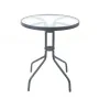 Dining Table Trivia Anthracite Steel 60 x 60 x 70 cm by BigBuy Garden, Dining Tables - Ref: S8700695, Price: 38,85 €, Discoun...