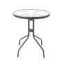 Dining Table Trivia Anthracite Steel 60 x 60 x 70 cm by BigBuy Garden, Dining Tables - Ref: S8700695, Price: 38,85 €, Discoun...