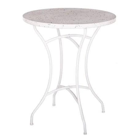 Table Terrazzo Table Blanc 60 x 60 x 72 cm de BigBuy Home, Tables basses - Réf : S8700696, Prix : 127,63 €, Remise : %