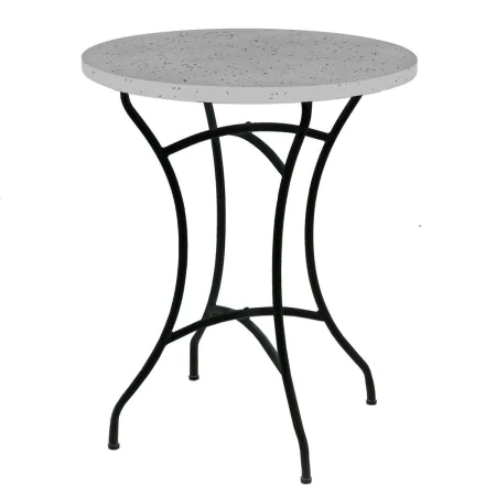 Mesa Terrazzo Mesa Preto 60 x 60 x 72 cm de BigBuy Home, Mesas de café - Ref: S8700698, Preço: 127,63 €, Desconto: %