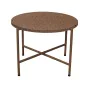 Table d'appoint Terrazzo Marron 60 x 60 x 45 cm de BigBuy Home, Tables de service - Réf : S8700700, Prix : 97,60 €, Remise : %