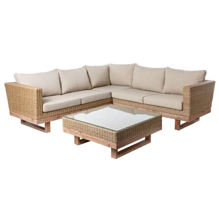 Sofá de Jardim Patsy Madeira Rotim 235 x 230 x 64,5 cm de BigBuy Outdoor, Sofás - Ref: S8700709, Preço: 2,00 €, Desconto: %