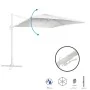 Sunshade Tiber White Aluminium 300 x 300 x 250 cm by BigBuy Outdoor, Parasols - Ref: S8700718, Price: 366,53 €, Discount: %