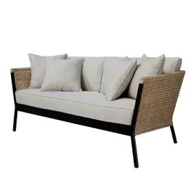 Canapé de jardin Niva Noir Aluminium 171 x 81 x 72,5 cm de BigBuy Home, Canapés - Réf : S8700757, Prix : 2,00 €, Remise : %