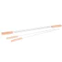 Set de Pinchos para Barbacoa Acero Inoxidable 40 x 0,5 x 0,5 cm de BigBuy Garden, Brochetas - Ref: S8700760, Precio: 6,04 €, ...