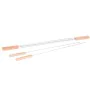 Barbecue Skewer Set Stainless steel 40 x 0,5 x 0,5 cm by BigBuy Garden, Barbecue Skewers - Ref: S8700760, Price: 6,72 €, Disc...