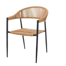 Garden chair Neska ii Graphite Synthetic Aluminium 56 x 59,5 x 81 cm by BigBuy Home, Garden Dining Chairs - Ref: S8700761, Pr...