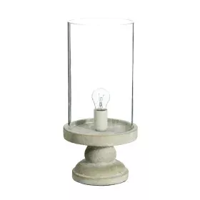 Lampada da tavolo LÁMPARAS INDUSTRIALES Grigio Cristallo Cemento 240V 240 V 20,5 x 20,5 x 43 cm di BigBuy Home, Lampade da ta...