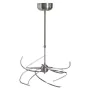 Lampadario 60 x 60 x 120 cm Metallo Argento Moderno di BigBuy Home, Lampade a sospensione - Rif: S8800084, Prezzo: 109,42 €, ...