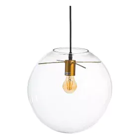 Ceiling Light Crystal Golden Transparent 30 x 30 x 30 cm Vintage Ø 35 cm by BigBuy Home, Pendant Lights - Ref: S8800095, Pric...