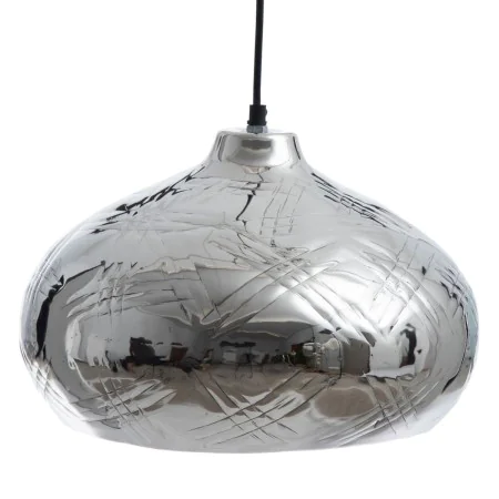 Ceiling Light 34 x 34 x 23 cm Silver Aluminium 220 V 240 V by BigBuy Home, Pendant Lights - Ref: S8800276, Price: 60,17 €, Di...