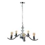 Candeeiro de teto 63,5 x 60,5 x 91 cm Cristal Metal Prata de BigBuy Home, Iluminação suspensa - Ref: S8800323, Preço: 78,05 €...