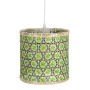 Suspension 32 x 32 x 29 cm Naturel Vert Bambou 220 V 40 W (3 Unités) de BigBuy Home, Suspensions - Réf : S8800334, Prix : 37,...