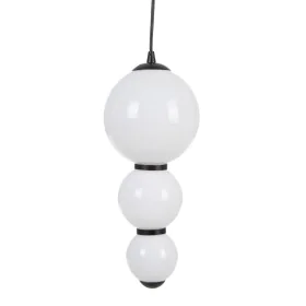 Ceiling Light Crystal Black Metal 15 x 15 x 37 cm by BigBuy Home, Pendant Lights - Ref: S8800354, Price: 45,62 €, Discount: %