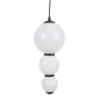 Ceiling Light Crystal Black Metal 15 x 15 x 37 cm by BigBuy Home, Pendant Lights - Ref: S8800354, Price: 45,98 €, Discount: %