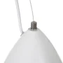 Ceiling Light Aluminium White 20 x 20 x 30 cm by BigBuy Home, Pendant Lights - Ref: S8800373, Price: 24,94 €, Discount: %