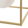 Candeeiro de teto 45 x 20 x 20 cm Cristal Dourado Metal Branco de BigBuy Home, Iluminação suspensa - Ref: S8800387, Preço: 74...