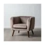 Armchair 81 x 73 x 70 cm Synthetic Fabric Wood Taupe by BigBuy Home, Chairs - Ref: S8800442, Price: 233,36 €, Discount: %