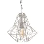 Candeeiro de teto 30 x 30 x 36 cm Metal Prata de BigBuy Home, Iluminação suspensa - Ref: S8800485, Preço: 31,38 €, Desconto: %