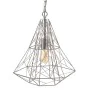 Ceiling Light Metal Silver 35 x 35 x 45 cm by BigBuy Home, Pendant Lights - Ref: S8800487, Price: 35,73 €, Discount: %