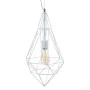 Ceiling Light Metal 26 x 26 x 46 cm White by BigBuy Home, Pendant Lights - Ref: S8800499, Price: 35,40 €, Discount: %