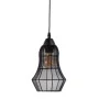 Lámpara de Techo Negro Metal Ø 15 cm de BigBuy Home, Iluminación colgante - Ref: S8800625, Precio: 24,95 €, Descuento: %