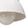 Lampada da Parete 17 x 25 x 20 cm Metallo Bianco di BigBuy Home, Lampadario a braccia - Rif: S8800627, Prezzo: 28,71 €, Scont...