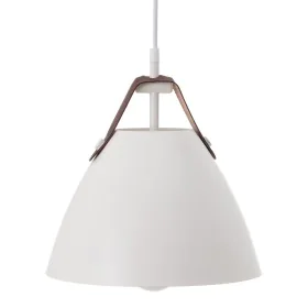 Candeeiro de teto 27 x 27 x 32 cm Metal Branco Ø 10 cm de BigBuy Home, Iluminação suspensa - Ref: S8800628, Preço: 38,87 €, D...