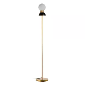 Floor Lamp 24,5 x 24,5 x 158 cm Crystal Black Metal White by BigBuy Home, Floor Lamps & Torchieres - Ref: S8800647, Price: 77...