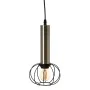 Suspension Noir Doré Métal 16 x 16 x 30 cm de BigBuy Home, Suspensions - Réf : S8800678, Prix : 31,16 €, Remise : %