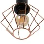 Ceiling Light Black Metal Copper Ø 15 cm 15 x 15 x 30 cm by BigBuy Home, Pendant Lights - Ref: S8800679, Price: 31,16 €, Disc...