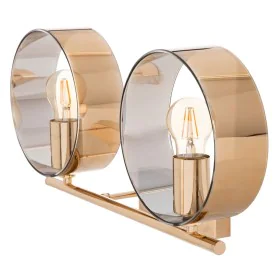 Wall Lamp 50 x 14 x 41,6 cm Crystal Golden Metal by BigBuy Home, Multi-armed Lights - Ref: S8800685, Price: 78,77 €, Discount: %