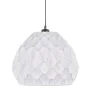 Lampadario 35,5 x 35,5 x 30 cm Metallo Bianco di BigBuy Home, Lampade a sospensione - Rif: S8800724, Prezzo: 56,29 €, Sconto: %