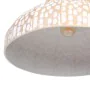 Lampadario 36,5 x 36,5 x 19 cm Metallo Bianco di BigBuy Home, Lampade a sospensione - Rif: S8800736, Prezzo: 46,25 €, Sconto: %