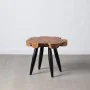 Side table Natural Black Teak 60 x 60 x 50 cm by BigBuy Home, Side Tables - Ref: S8801038, Price: 219,24 €, Discount: %