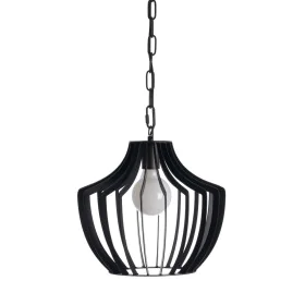 Candeeiro de teto 35 x 35 x 31 cm Preto Metal de BigBuy Home, Iluminação suspensa - Ref: S8801132, Preço: 79,09 €, Desconto: %