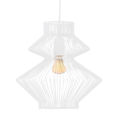 Ceiling Light Metal White 28 x 28 x 28 cm by BigBuy Home, Pendant Lights - Ref: S8801249, Price: 51,11 €, Discount: %