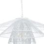 Candeeiro de teto 59 x 59 cm Metal Branco de BigBuy Home, Iluminação suspensa - Ref: S8801290, Preço: 96,70 €, Desconto: %