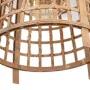 Candeeiro de teto 33,5 x 33,5 x 48,5 cm Natural Bambu 220 V 240 V 60 W de BigBuy Home, Iluminação suspensa - Ref: S8801291, P...