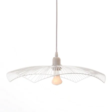 Candeeiro de teto Metal Branco 46 x 46 cm de BigBuy Home, Iluminação suspensa - Ref: S8801292, Preço: 35,19 €, Desconto: %