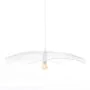 Lampadario Metallo Bianco 58 x 58 cm di BigBuy Home, Lampade a sospensione - Rif: S8801311, Prezzo: 53,51 €, Sconto: %