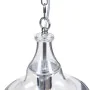 Ceiling Light 28 x 28 x 33 cm Crystal Metal Silver by BigBuy Home, Pendant Lights - Ref: S8801448, Price: 76,33 €, Discount: %