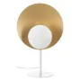 Desk lamp White Golden Iron 60 W 220 V 240 V 220-240 V 30 x 17,5 x 46 cm by BigBuy Home, Bedside and Table Lamps - Ref: S8801...