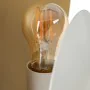 Tischlampe Weiß Gold Eisen 60 W 220 V 240 V 220-240 V 30 x 17,5 x 46 cm von BigBuy Home, Tisch- & Nachttischlampen - Ref: S88...